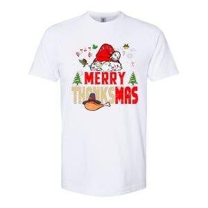 Funny Family Christmas Merry Thanksmas Cute Xmas Holiday Softstyle CVC T-Shirt