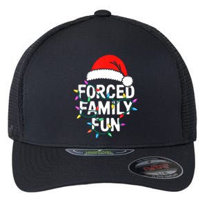 Forced Family Christmas Pajamas Flexfit Unipanel Trucker Cap