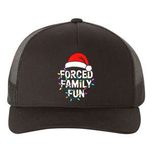 Forced Family Christmas Pajamas Yupoong Adult 5-Panel Trucker Hat