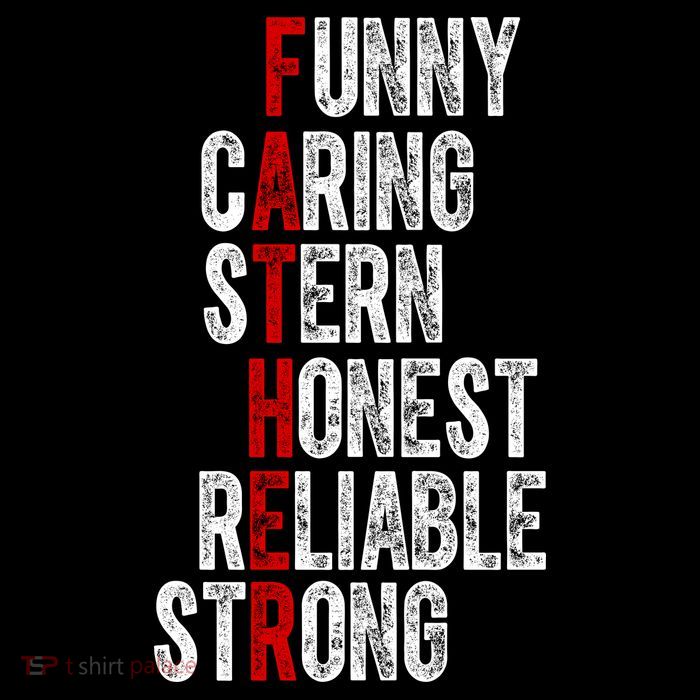 Fathers Funny Caring Stern Honest Reliable Strong 16 in Basic Backpack
