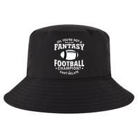 Fantasy Football Champion Slogan Cool Comfort Performance Bucket Hat