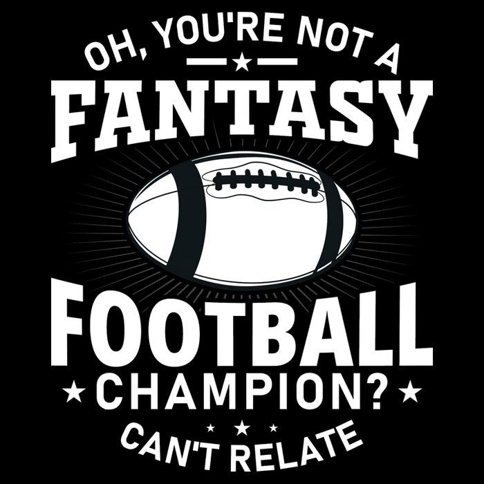 Fantasy Football Champion Slogan Cooling Performance Crew T-Shirt