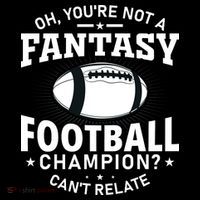 Fantasy Football Champion Slogan Sweatshirt