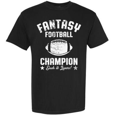 Fantasy Football Champion Funny Draft Party Kit Sports Comfort Colors T-Shirt