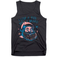 Funny Funny Christmas I Love A Man With A Beard Tank Top