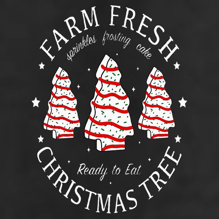 Farm Fresh Christmas Tree Cakes Funny Tree Farm Xmas Pajamas Cool Comfort Performance Bucket Hat