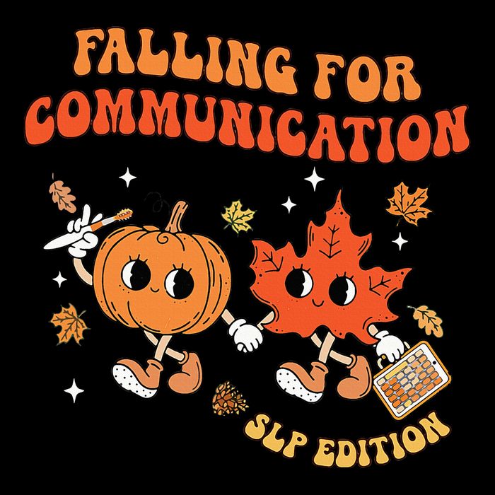 Falling For Communication Slp Edition Fall Thanksgiving Mousepad