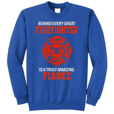 Firefighter Fiance Cool Gift Sweatshirt