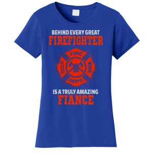 Firefighter Fiance Cool Gift Women's T-Shirt