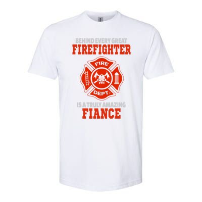 Firefighter Fiance Cool Gift Softstyle CVC T-Shirt