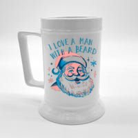 Funny Funny Christmas I Love A Man With A Beard Beer Stein