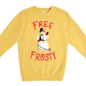 Free Frosty Christmas With The Kranks Christmas Gifts , Gift Christmas Day Class Premium Crewneck Sweatshirt