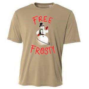 Free Frosty Christmas With The Kranks Christmas Gifts , Gift Christmas Day Class Cooling Performance Crew T-Shirt