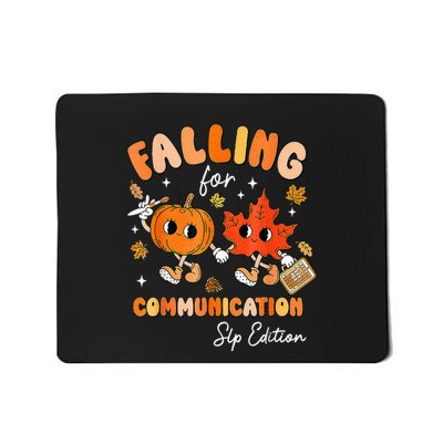 Falling For Communication Slp Edition Fall Thanksgiving Mousepad