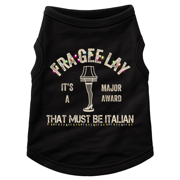 Frageelay Funny Christmas Story Fragile Lamp Classic Doggie Tank