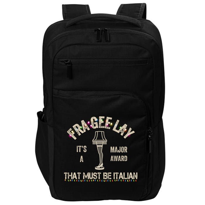 Frageelay Funny Christmas Story Fragile Lamp Classic Impact Tech Backpack