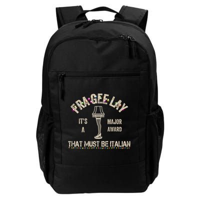 Frageelay Funny Christmas Story Fragile Lamp Classic Backpack