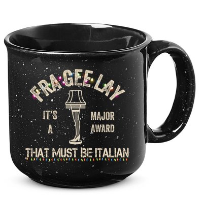 Frageelay Funny Christmas Story Fragile Lamp Classic 15oz Campfire Ceramic Mug