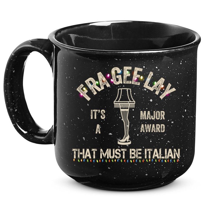 Frageelay Funny Christmas Story Fragile Lamp Classic 15oz Campfire Ceramic Mug