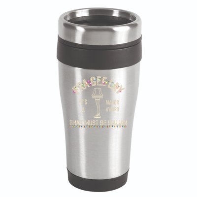 Frageelay Funny Christmas Story Fragile Lamp Classic 16oz Travel Tumbler