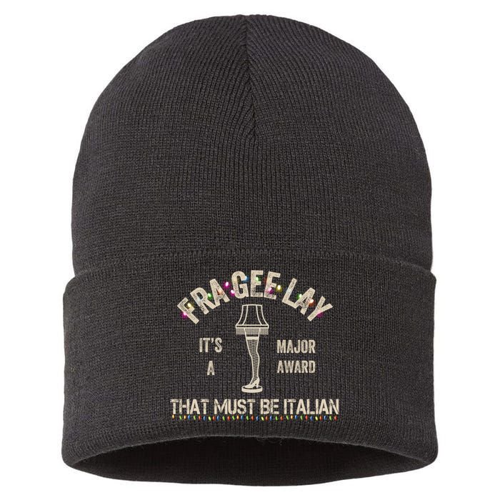 Frageelay Funny Christmas Story Fragile Lamp Classic Sustainable Knit Beanie