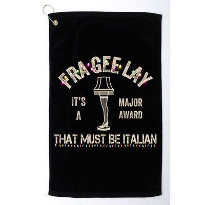 Frageelay Funny Christmas Story Fragile Lamp Classic Golf Towel