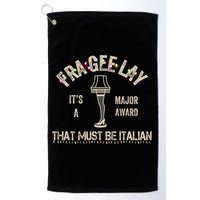 Frageelay Funny Christmas Story Fragile Lamp Classic Golf Towel