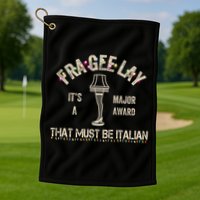 Frageelay Funny Christmas Story Fragile Lamp Classic Golf Towel