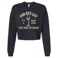 Frageelay Funny Christmas Story Fragile Lamp Classic Cropped Pullover Crew