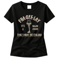 Frageelay Funny Christmas Story Fragile Lamp Classic Womens T-Shirt