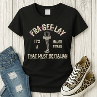 Frageelay Funny Christmas Story Fragile Lamp Classic Womens T-Shirt