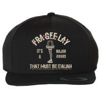 Frageelay Funny Christmas Story Fragile Lamp Classic Wool Snapback Cap