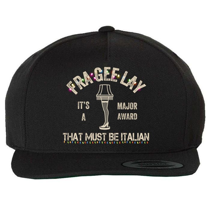 Frageelay Funny Christmas Story Fragile Lamp Classic Wool Snapback Cap