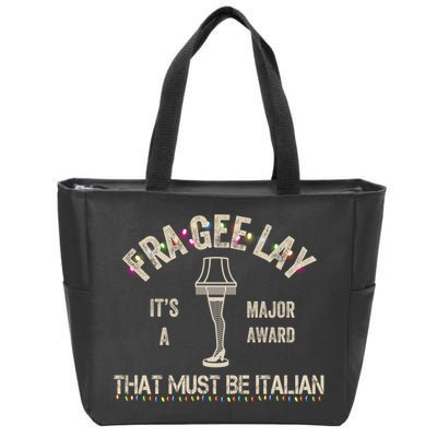 Frageelay Funny Christmas Story Fragile Lamp Classic Zip Tote Bag
