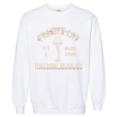 Frageelay Funny Christmas Story Fragile Lamp Classic Garment-Dyed Sweatshirt