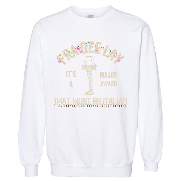 Frageelay Funny Christmas Story Fragile Lamp Classic Garment-Dyed Sweatshirt