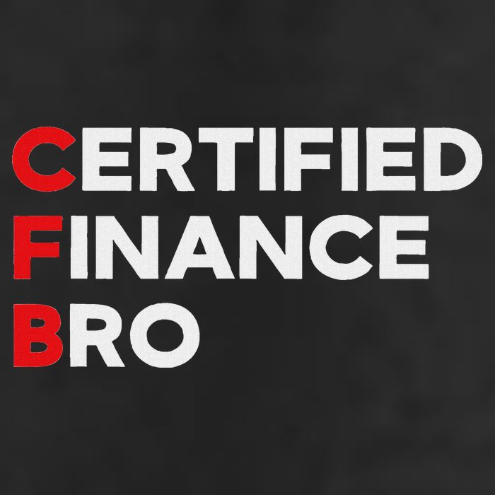 Funny Finance Certified Finance Bro Finance Lovers 7 Panel Mesh Trucker Snapback Hat