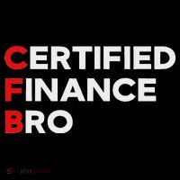Funny Finance Certified Finance Bro Finance Lovers Tall T-Shirt