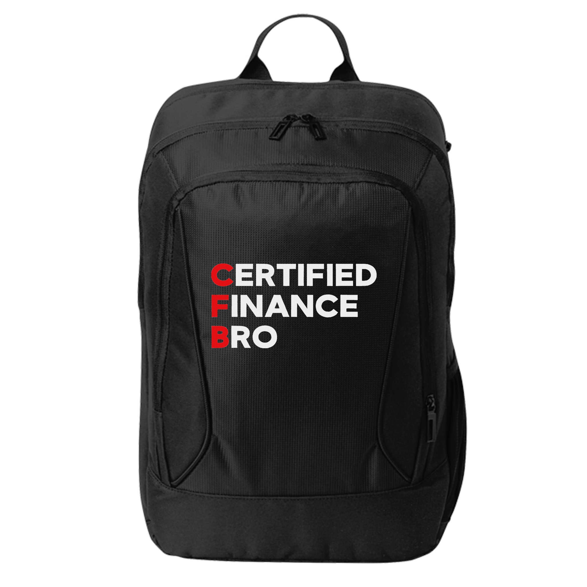 Funny Finance Certified Finance Bro Finance Lovers City Backpack