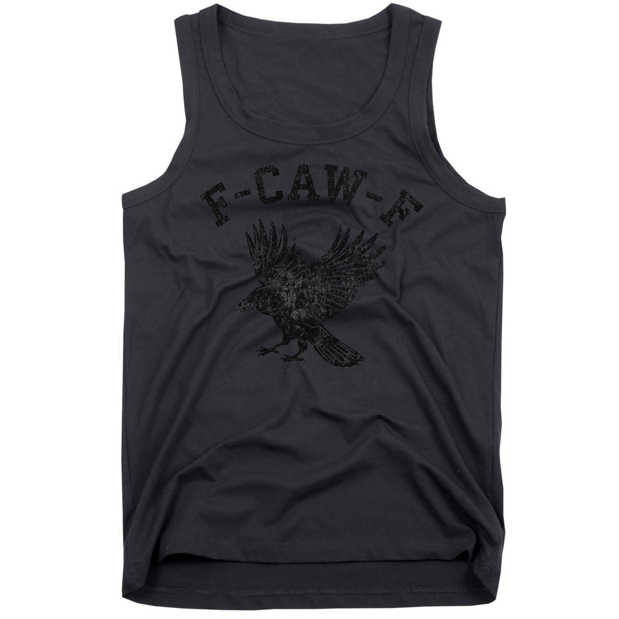 Funny F CAW F Crow Tank Top