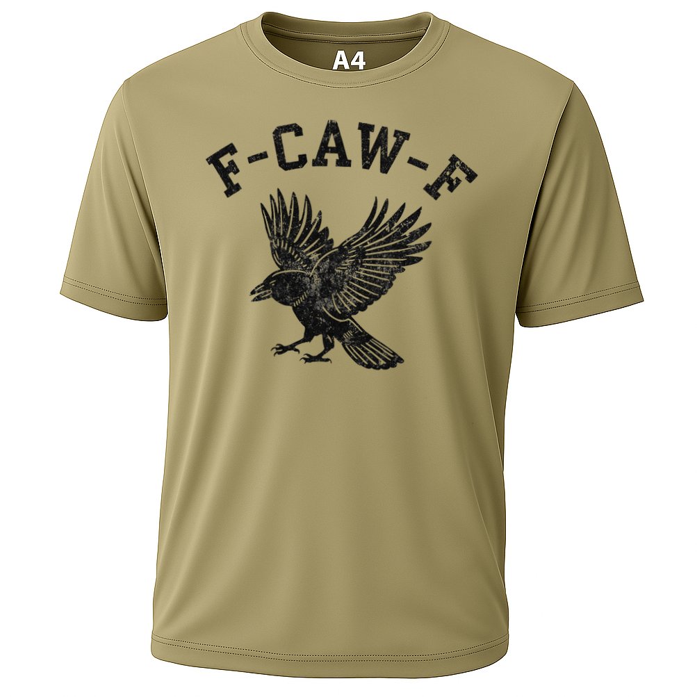 Funny F CAW F Crow Performance Shirt