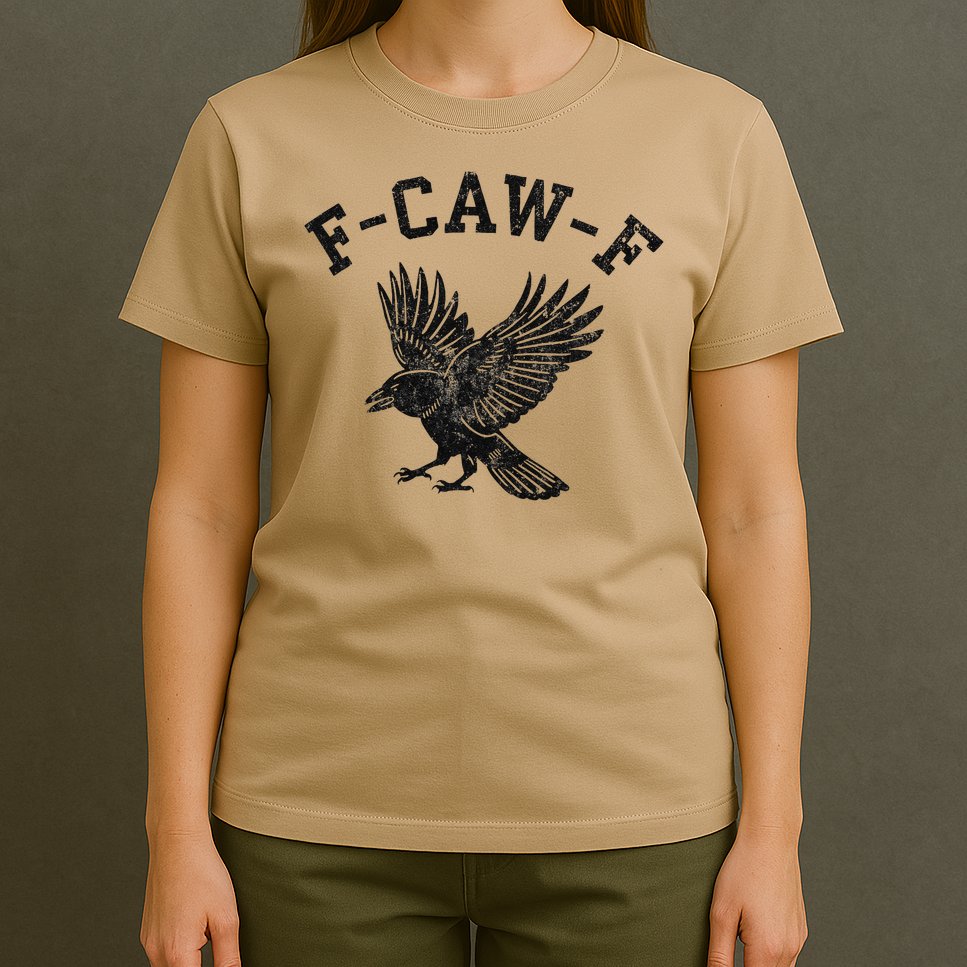 Funny F CAW F Crow T-Shirt