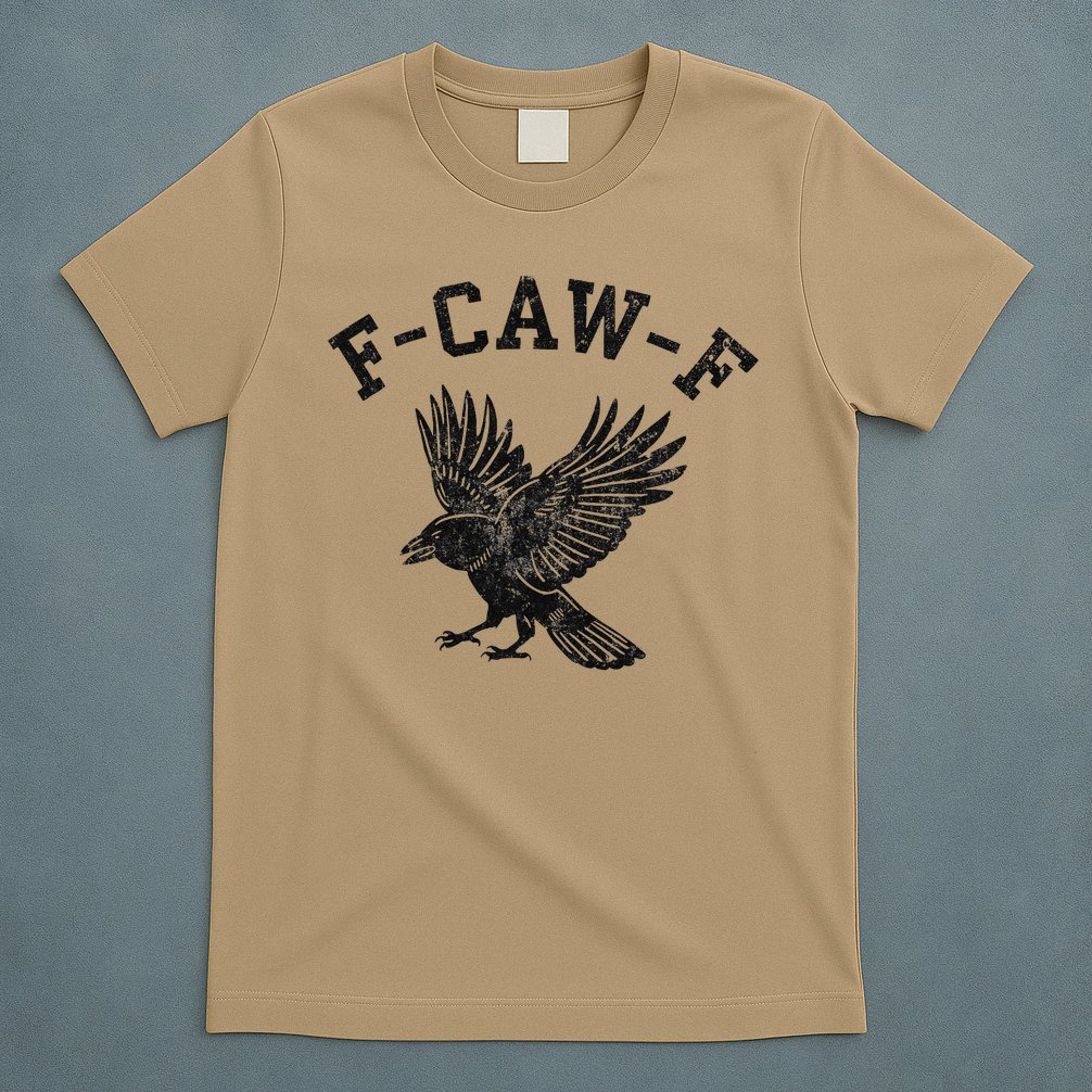 Funny F CAW F Crow T-Shirt