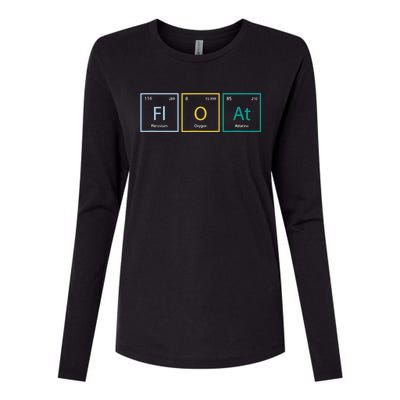 float funny chemistry onewheel eskate float life skateboard Womens Cotton Relaxed Long Sleeve T-Shirt