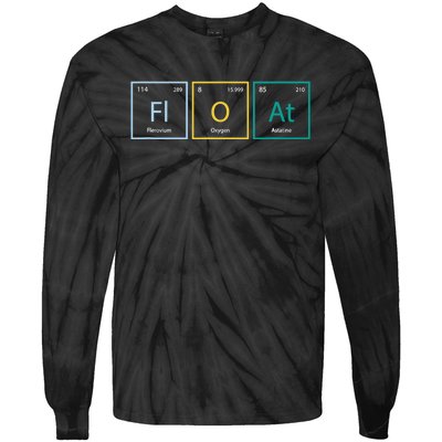 float funny chemistry onewheel eskate float life skateboard Tie-Dye Long Sleeve Shirt