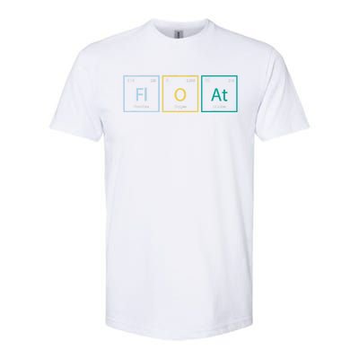 float funny chemistry onewheel eskate float life skateboard Softstyle® CVC T-Shirt