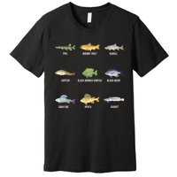 Funny Fishing Cute Types Of Freshwater Fish Species Gifts Premium T-Shirt