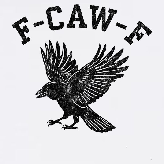 Funny F CAW F Crow Hoodie