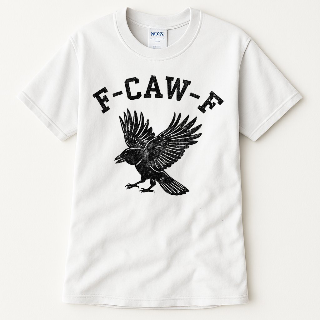 Funny F CAW F Crow Tall T-Shirt