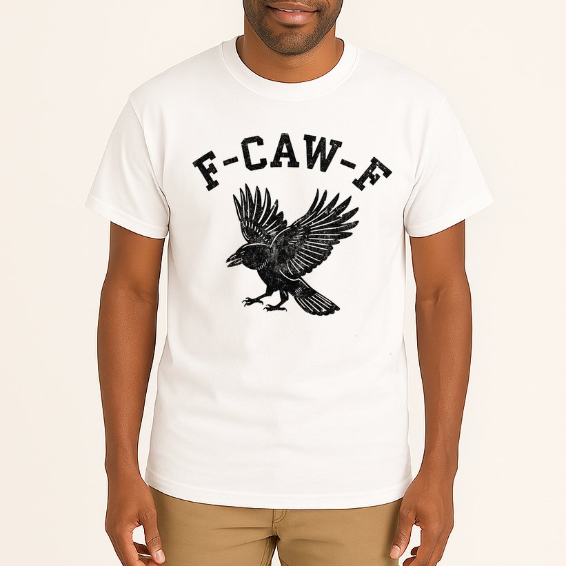 Funny F CAW F Crow Tall T-Shirt